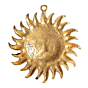 Metal Sun Wall Hanging for Home Decor | Surya Wall Decor for Entrance & Pooja Room, BH11673
