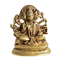 Brass Hanuman Idol for Home & Pooja Room | Heavy Brass Bajrangbali Murti, BH11894