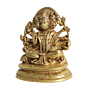 Brass Hanuman Idol for Home & Pooja Room | Heavy Brass Bajrangbali Murti, BH11894
