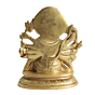 Brass Hanuman Idol for Home & Pooja Room | Heavy Brass Bajrangbali Murti, BH11894