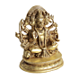 Brass Hanuman Idol for Home & Pooja Room | Heavy Brass Bajrangbali Murti, BH11894