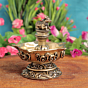 Brass Nandi Diya Nandi Bull Brass Oil Lamp for Home Temple, Puja & Shiv Worship Decor BH11970