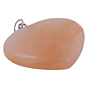 Peach Aventurine Heart Pendant for Reiki Healing