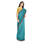 Tasar Dobby Silk  Saree | Sky Blue 