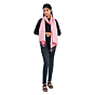 Silk Handloom Stole | Pink