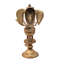 Brass Incense Burner with Peacock Statue for Home Temple & Decor BH12415