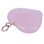 Rose Quartz Heart Pendant for Reiki Healing