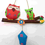 wall hanging product with owls