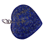 Lapis Lazuli Heart Pendant for Reiki Healing