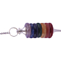 7 Chakra Reiki Healing Crystals Butten Pendulum for Positive Energy