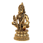 Brass Ayyappa Idol for Home Temple & Pooja, BH12269