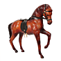 Traditional Horse Figurine for Living Room, Office Desk & Showcase BH11859