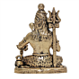 Mini Brass Shiv Ji Idol for Home Temple, Pooja & Gift BH12457