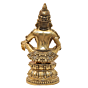 Brass Ayyappa Idol for Home Temple & Pooja, BH12269