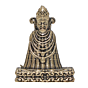Mini Brass Khatu Shyam Idol for Home Temple & Gift BH12431