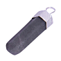 Handmade Grey Aventurine Pencil Pendant for Reiki Healing