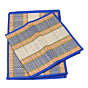 Elegant Handloom Table Mat Set | Cotton Madhurkathi