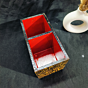 Golden Fish Painting Stationery Organiser