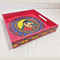 Mother Painted Madhubani Tray