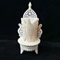 Bone Carved Pen Stand 