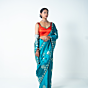 Chidiya Green Banarasi Saree for Women