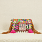Colorful Mirror Work  Embroidered Sling Bag 