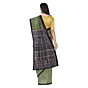 Tasar Dobby Silk Printed Saree | Green