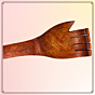 Santarms Tingling Hand Stick Wooden Back Scratcher 