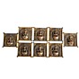 Brass Ashtalakshmi Wall Hanging | Long Brass Laxmi Mata Wall Decor for Home & Temple, BH11284