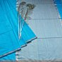 Handloom Maheshwari Kosa Padar Saree