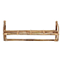 Bamboo Shelf, Wall Rack Cane for Home