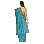 Tasar Dobby Silk  Saree | Sky Blue 