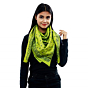 Eri Silk Printed Scarf | Green | 1.1 meter