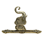 Brass Hanging with Elephant | Decorative Brass Elephant Wall Hanging for Home Decor, BH11906