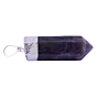 Handmade Lepidolite Pencil Pendant for Reiki Healing