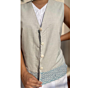 Handmade Smocking Vest| XL