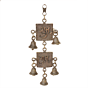 Brass Shubh Labh Wall Hanging Bell for Entrance & Home Temple BH11979