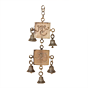Brass Shubh Labh Wall Hanging Bell for Entrance & Home Temple BH11979