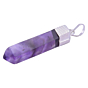 Handmade Amethtyst Pencil Pendant for Reiki Healing