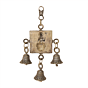 Decorative Brass Saraswati Bell Hanging. BH11976