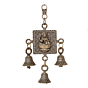 Decorative Brass Pooja Bell with Goddess Lakshmi Design BH11974