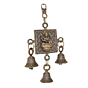 Decorative Brass Pooja Bell with Goddess Lakshmi Design BH11974