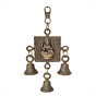 Decorative Brass Pooja Bell with Goddess Lakshmi Design BH11974