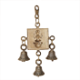 Decorative Brass Pooja Bell with Goddess Lakshmi Design BH11974
