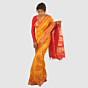 Sunlit Elegance Maheshwari Handloom Saree Golden Yellow