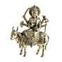 Brass Meldi Maa Idol | Meldi Mata Brass Murti for Home Temple & Pooja Decor,BH11314
