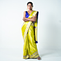 Veena Green Banarasi Saree for Women