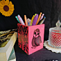 Owl Paintin Stationary Organiser