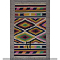 Handmade 100% Multi Color Cotton Rug (90x150 cm)