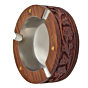 Wooden Cigarette Ashtray Handmade 